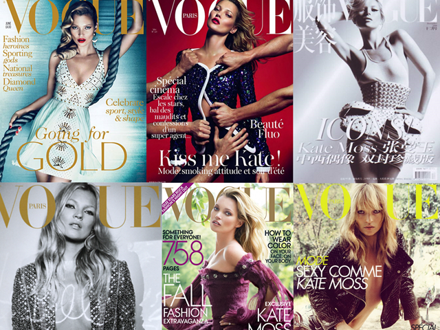 Koza zahradníkem: Modelka Kate Moss se stala módní redaktorkou Vogue!